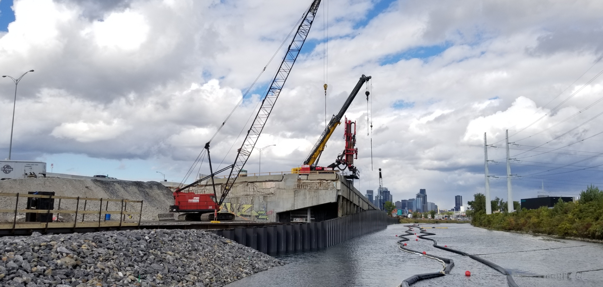Geodex sentier de travail machinerie lourde