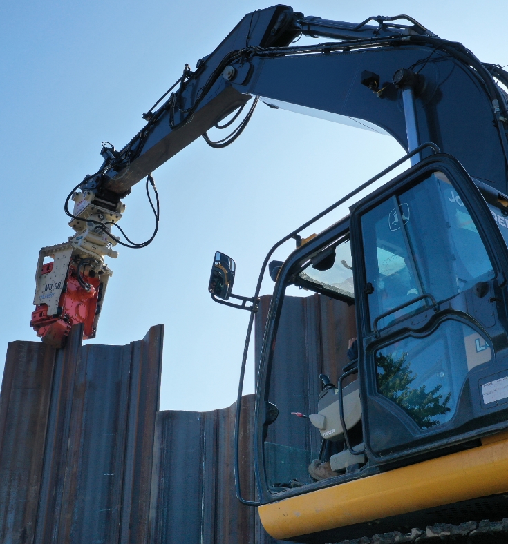 Géodex photo excavatrice