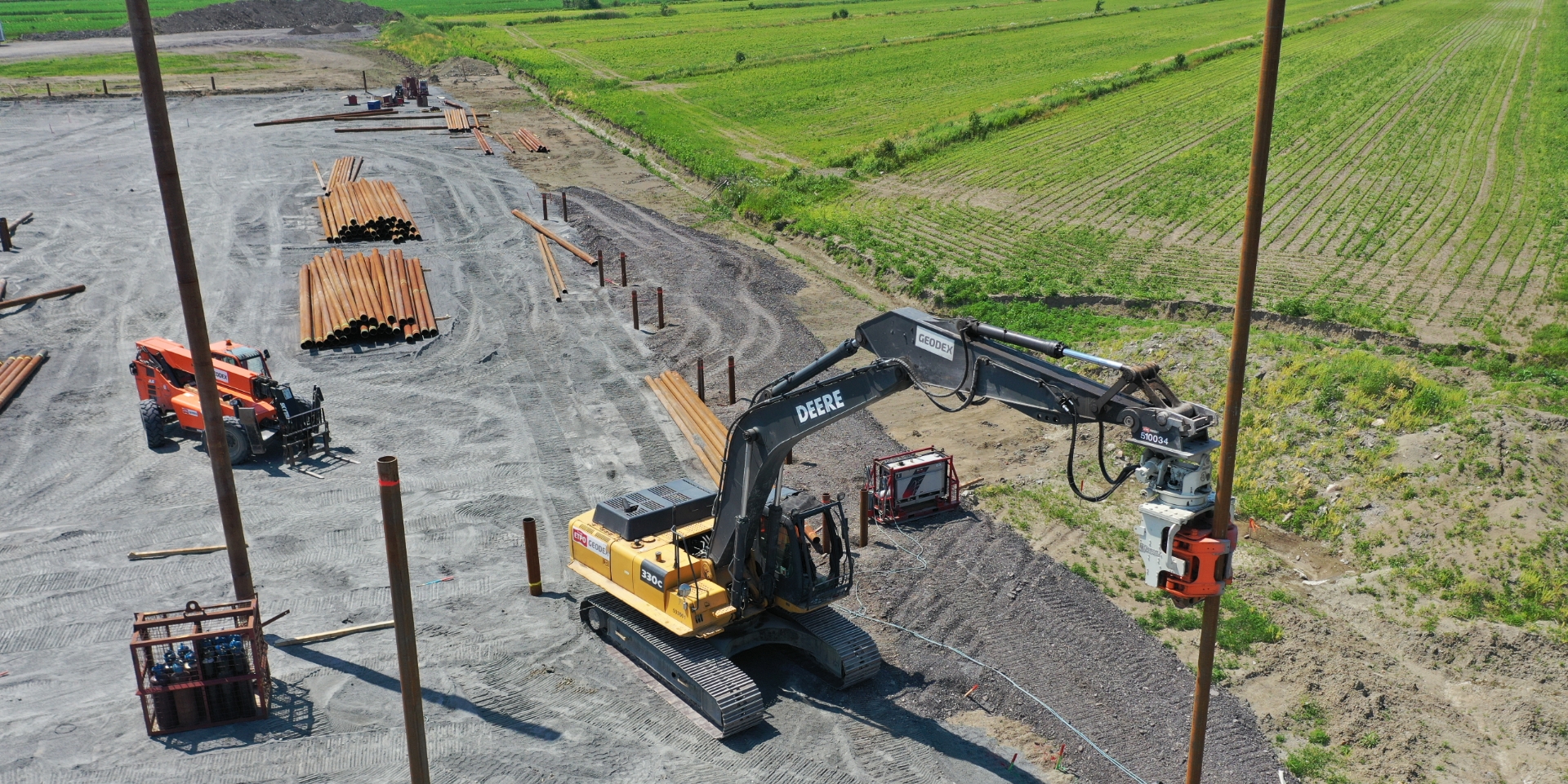 Géodex photo chantier projet
